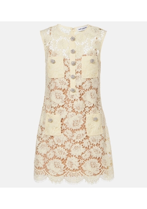 Self-Portrait Lace minidress