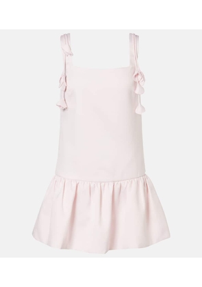 Self-Portrait Taffeta minidress