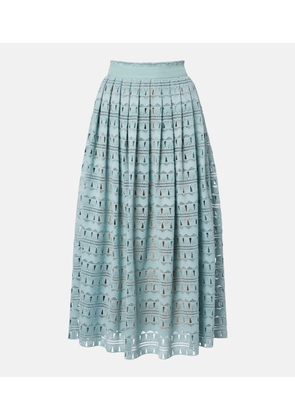 Elie Saab Knitted maxi skirt