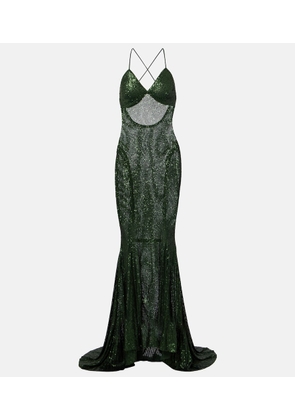 Norma Kamali Sequined gown