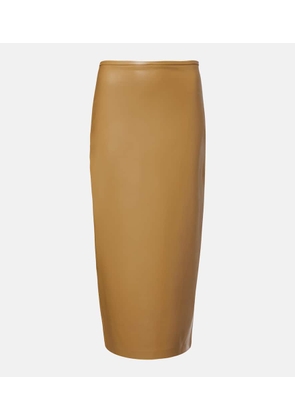Norma Kamali High-rise pencil skirt
