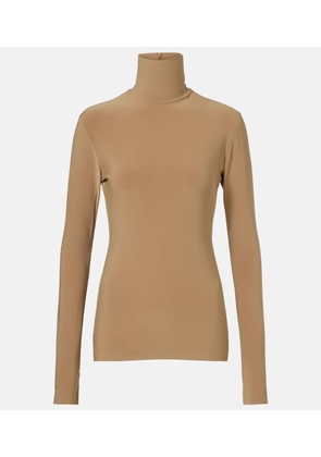 Norma Kamali Jersey turtleneck top