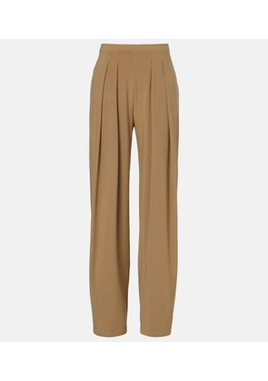 Norma Kamali Pleated wide-leg pants