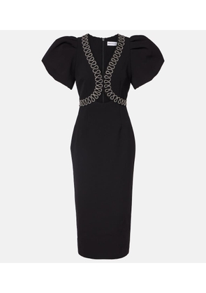 Rebecca Vallance Nyx cutout embellished cocktail dress