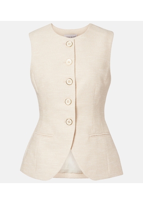 Rebecca Vallance Winnie tweed vest