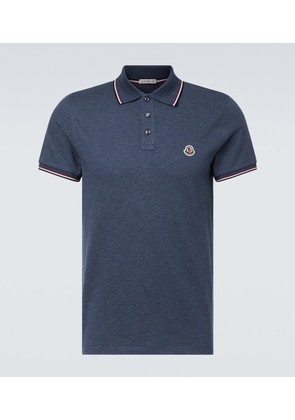 Moncler Cotton pique polo shirt