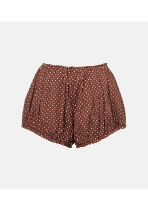 Posse Edie polka-dot shorts