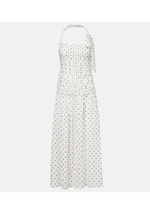 Posse Edie polka-dot maxi dress