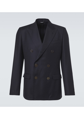 Dolce&Gabbana Double-breasted virgin wool blazer