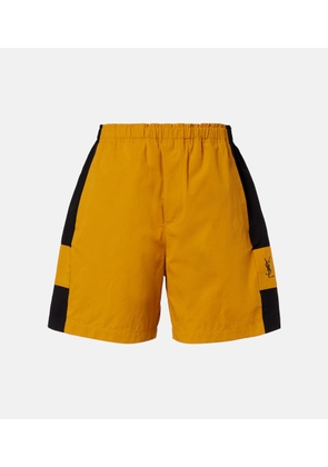 Saint Laurent Cassandre cotton Bermuda shorts