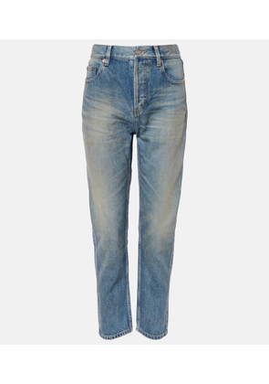 Saint Laurent '90s cropped slim jeans