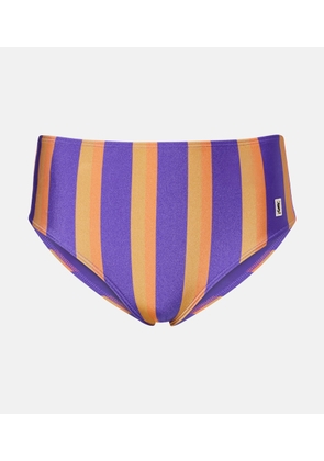 Saint Laurent Striped bikini bottoms