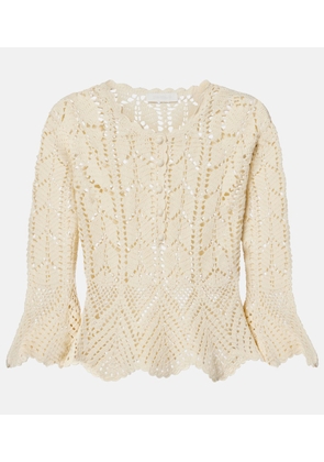 Zimmermann Crochet cotton top