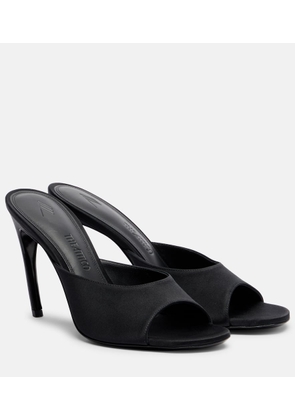 The Attico Betta satin mules