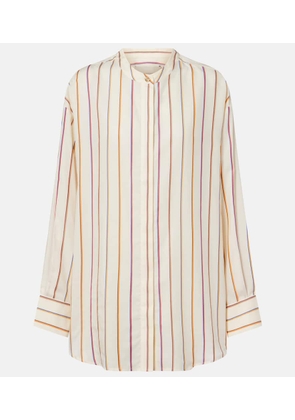 Asceno Ferrara striped shirt