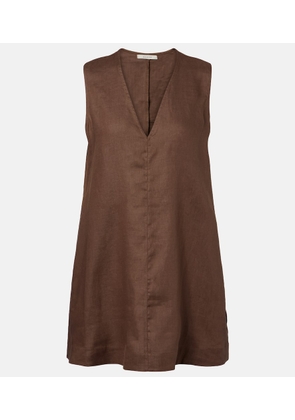 Asceno Derya linen minidress