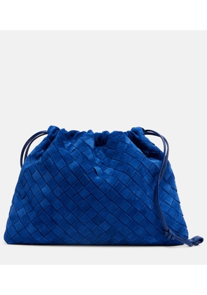 Bottega Veneta Dustbag Intrecciato suede pouch