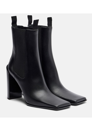 Alaia 90 leather Chelsea boots