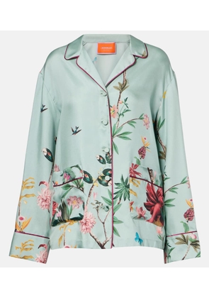 La DoubleJ Printed silk shirt