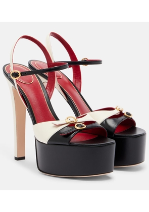 Valentino Garavani Crasher 125 leather platform sandals