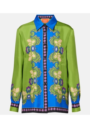 La DoubleJ Boy printed silk shirt