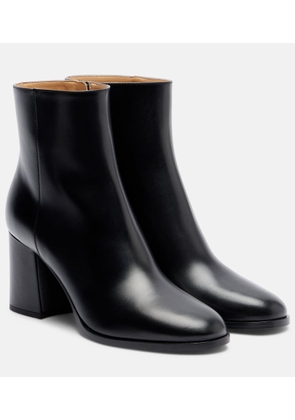 Valentino Garavani VLogo leather ankle boots