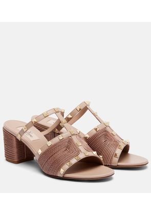Valentino Garavani Rockstud 60 leather mules
