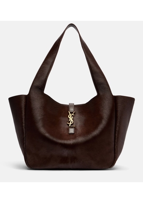 Saint Laurent Le 5 a 7 Bea calf hair tote bag