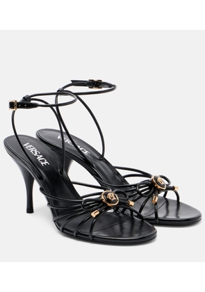Versace Leather slingback sandals