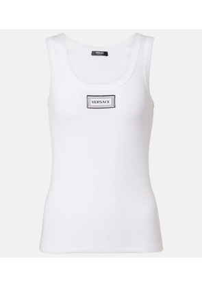 Versace Cotton-blend top