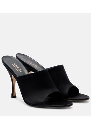 Gucci 95 satin mules