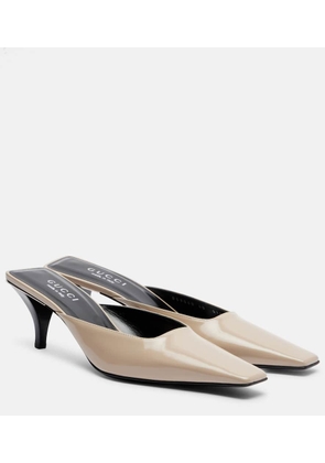 Gucci Leather mules