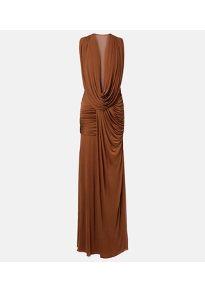 Christopher Esber Ripple draped jersey gown