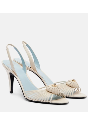 Valentino Garavani Royal 85 leather slingback sandals