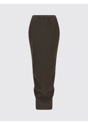 Skirt RICK OWENS Woman color Grey