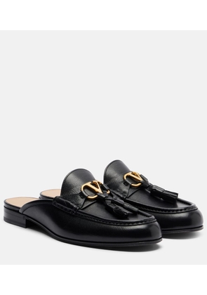 Valentino Garavani VLogo leather mules