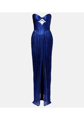 Maria Lucia Hohan Stephanie silk tulle bustier gown