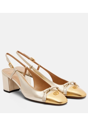 Valentino Garavani Valet Du Roi 60 leather slingback pumps