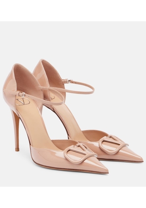 Valentino Garavani VLogo 100 patent leather pumps