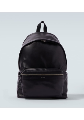 Saint Laurent City leather backpack