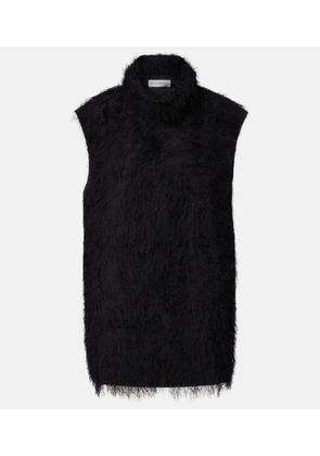 The Frankie Shop Lancy fringed minidress