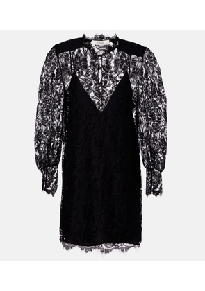 Chloe Floral lace minidress