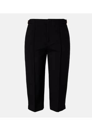 Chloe Virgin wool crepe capri pants