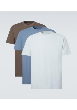 Maison Margiela Set of 3 cotton jersey T-shirts