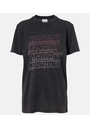 Marant Etoile Zoeline printed cotton jersey T-shirt
