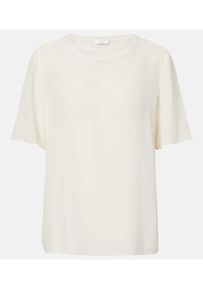 Joseph Rubin silk crepe de soie T-shirt