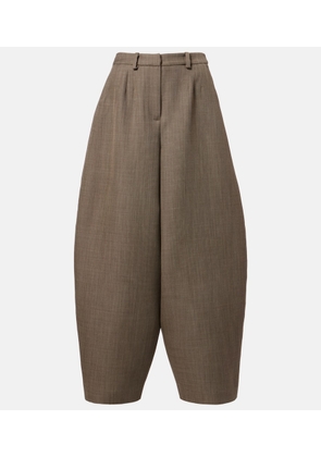 Magda Butrym Wool barrel-leg pants