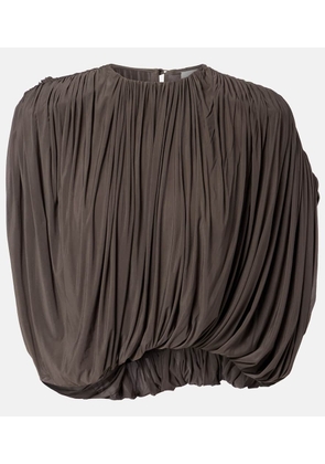 Magda Butrym Draped jersey top