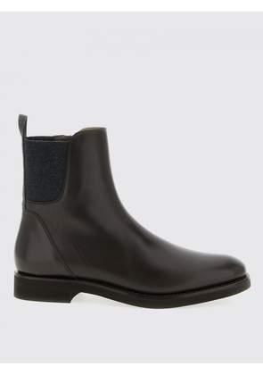 Boots BRUNELLO CUCINELLI Woman color Brown