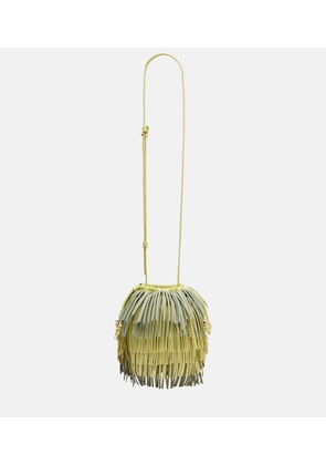 Zimmermann Fringe ombre leather crossbody bag
